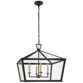 Darlana Medium Wide Hanging Lantern Outdoor