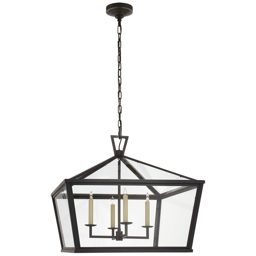 Darlana Medium Wide Hanging Lantern Outdoor