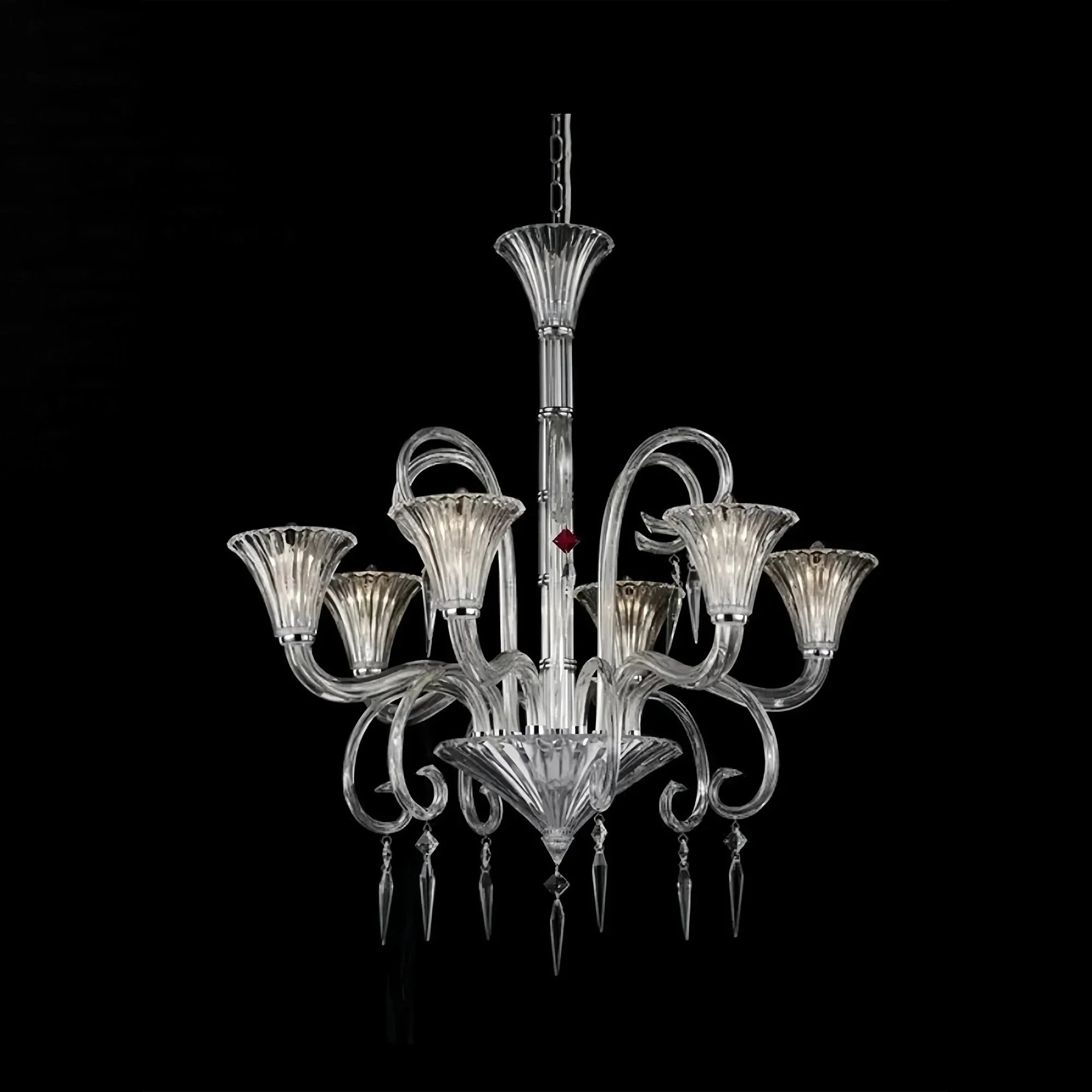 6 Lights Heritage Crystal Lighting - Arialamps