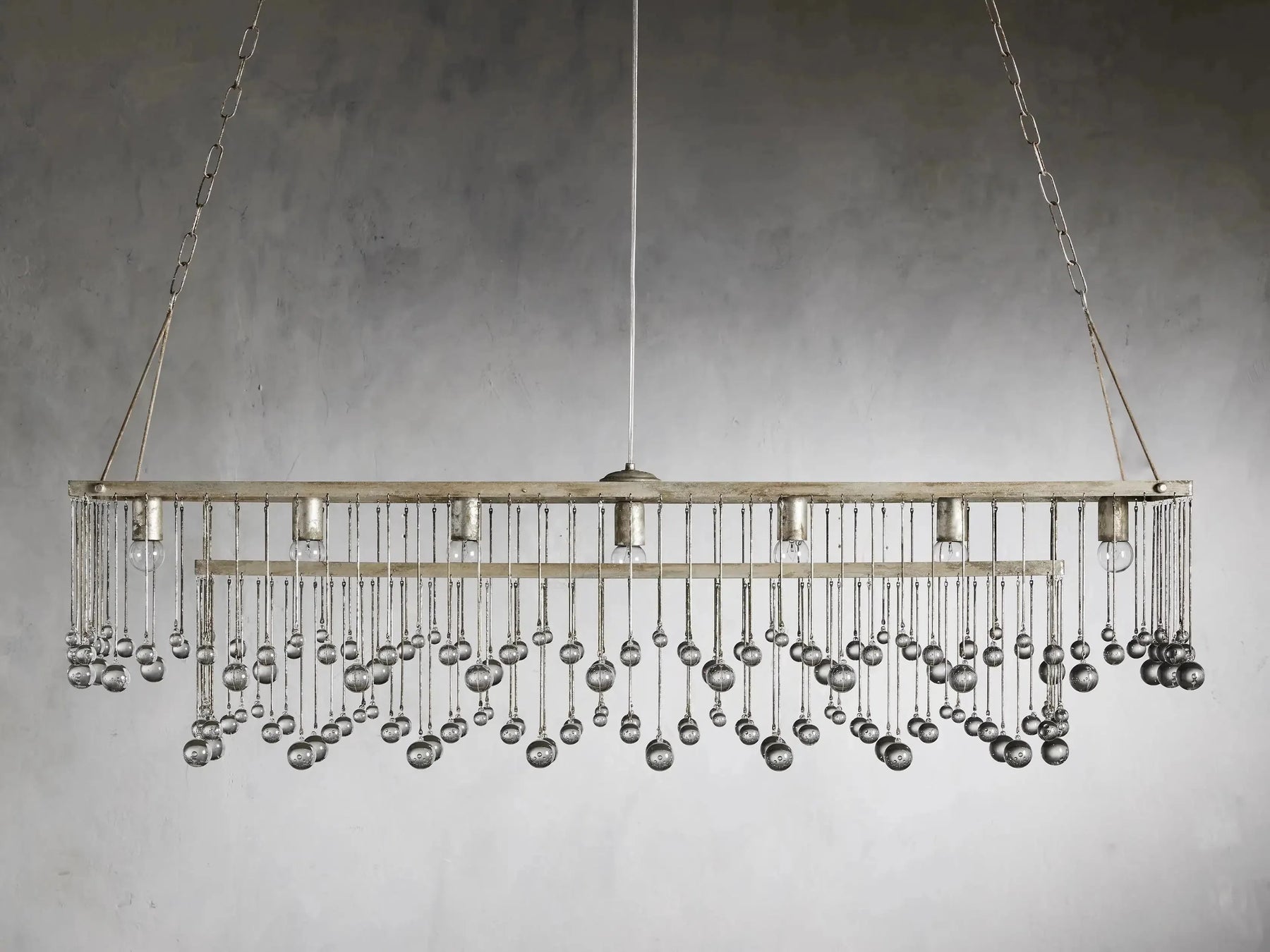 Aubrey Rectangular Chandelier 47''60''