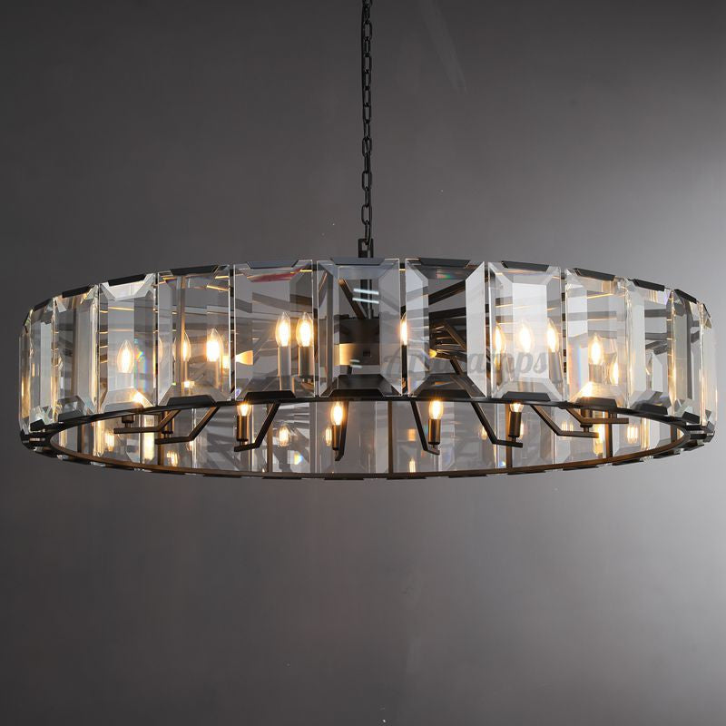 Aria Harry Crystal Round Chandelier