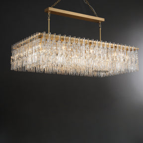 Aria Malachi Rectangle Chandelier 60"