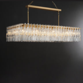 Aria Malachi Rectangle Chandelier 60"