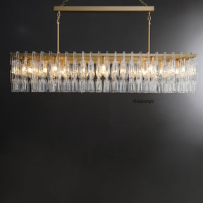 Aria Malachi Rectangle Chandelier 60"