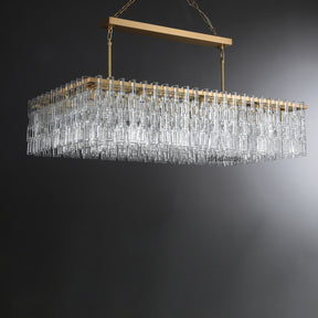 Aria Malachi Rectangle Chandelier 60"