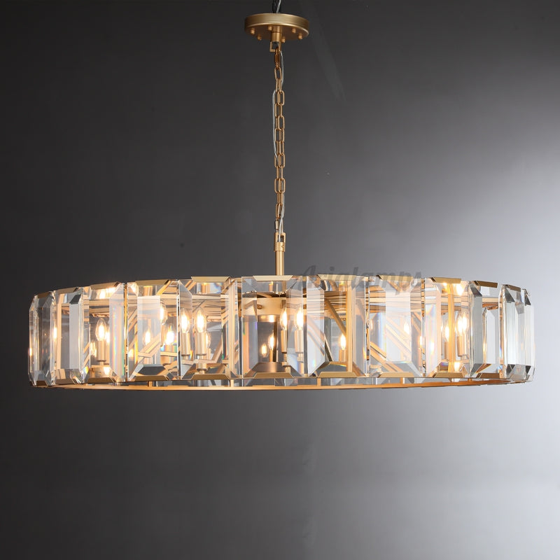 Aria Harry Crystal Round Chandelier