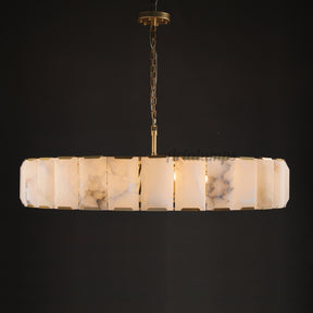 Aria Harry Calcite Round Chandelier