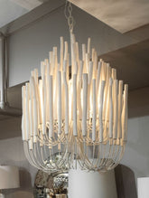 Arteriors Tilda Wide Alabaster Chandelier 21" 36"