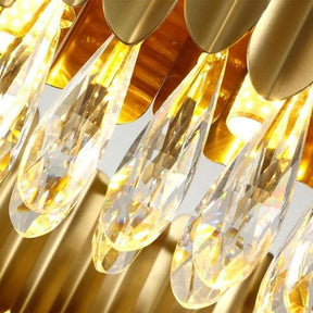 Aria April Dining Room Chandelier Gold