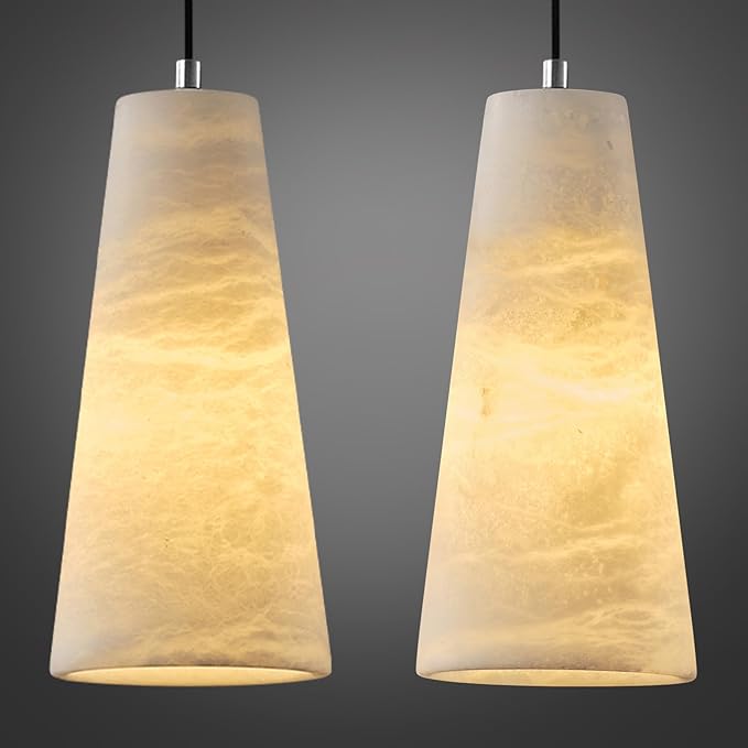 Zymera Alabaster Pendant Lights