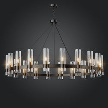 Deyora Wagon Wheel Chandelier