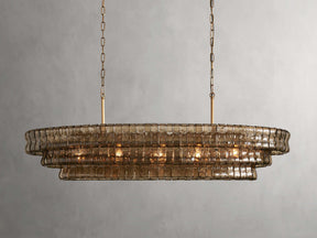 Ghiaccio Oval Chandelier 54''65''