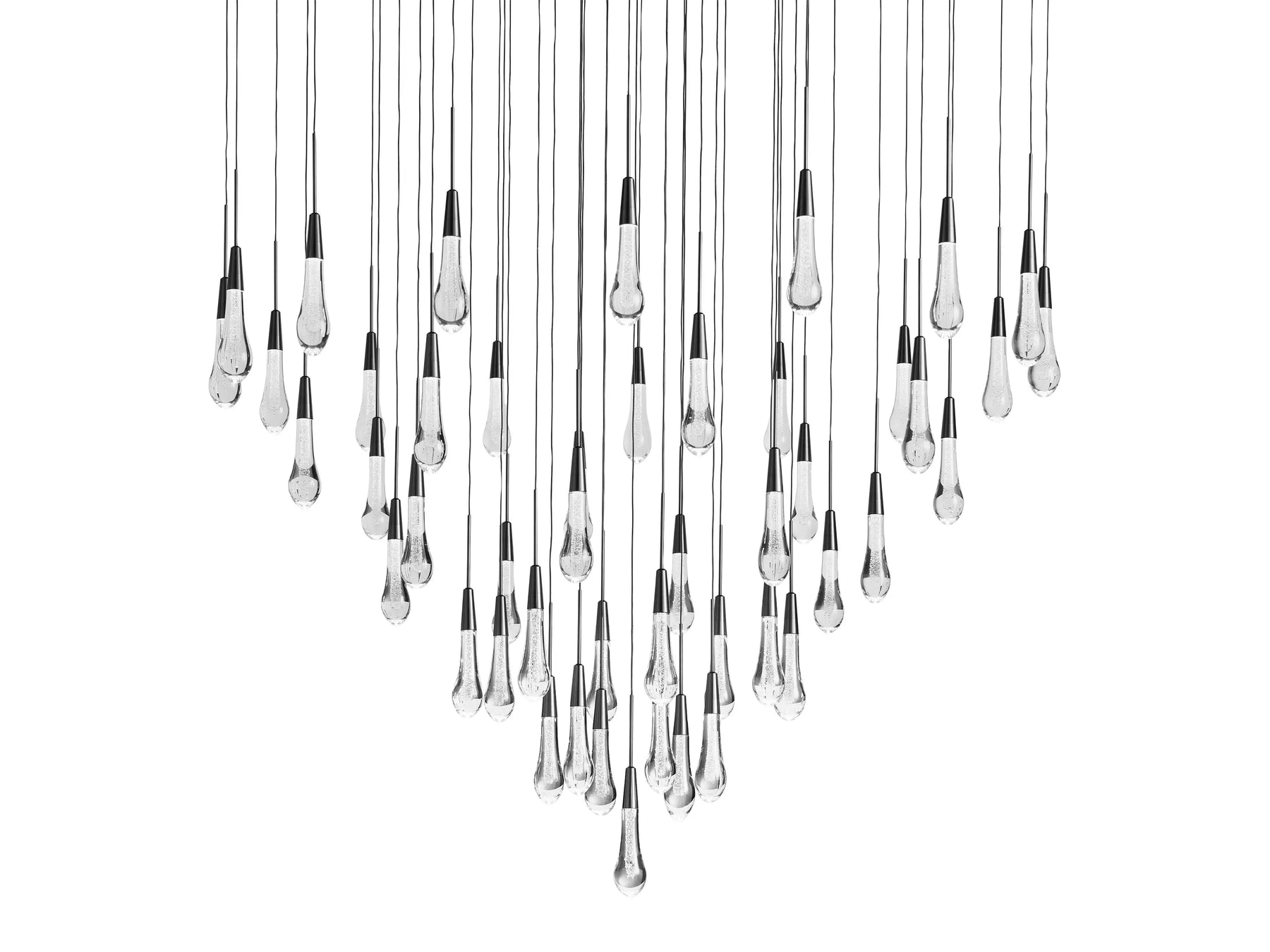 Solitaire Round Chandelier  58"D