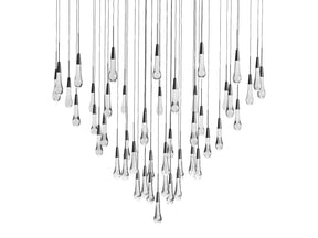 Solitaire Round Chandelier  58"D