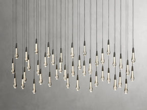 Soltaire Linear Chandelier 37"50"70"87"120"