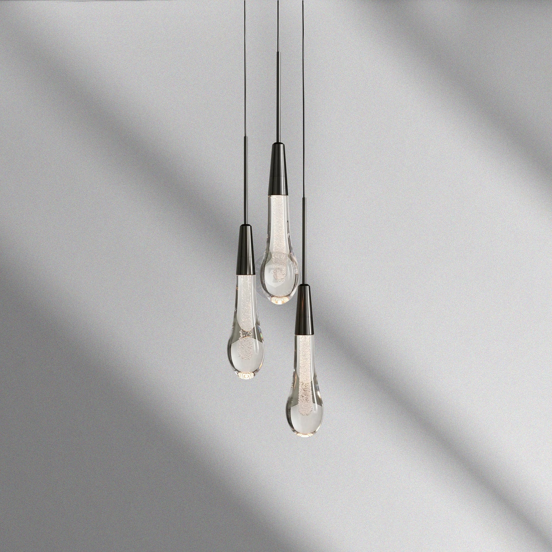 Soltaire Cluster Pendant