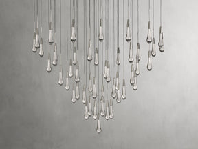 Solitaire Round Chandelier  58"D