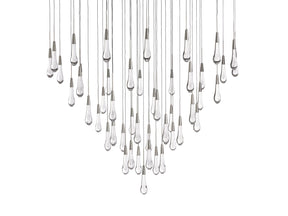 Solitaire Round Chandelier  58"D