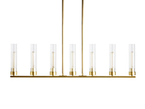 Pastis Linear Chandelier 31"W 46"W 54"W