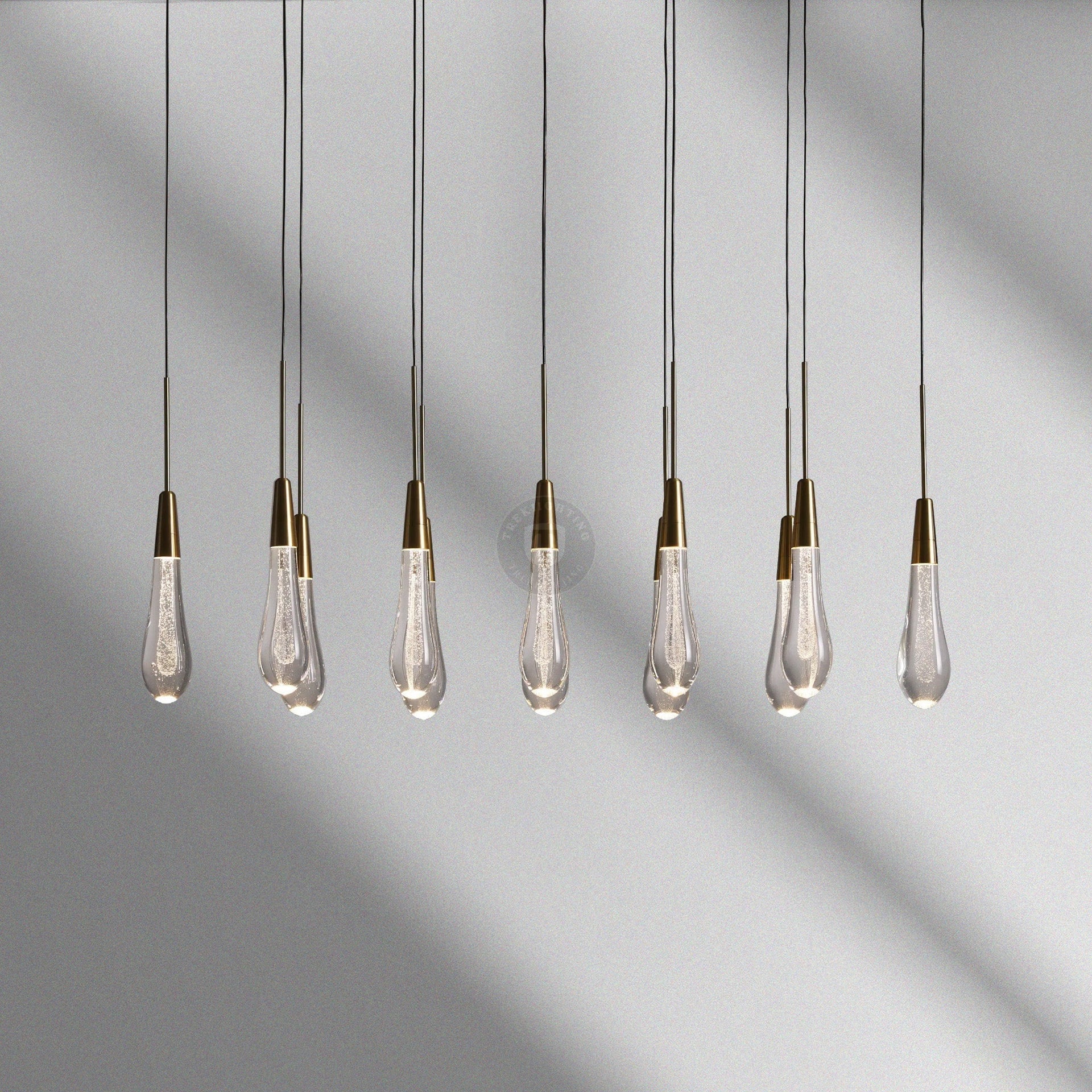 Soltaire Linear Chandelier 37“ 50” 60“ 70 87” 120“