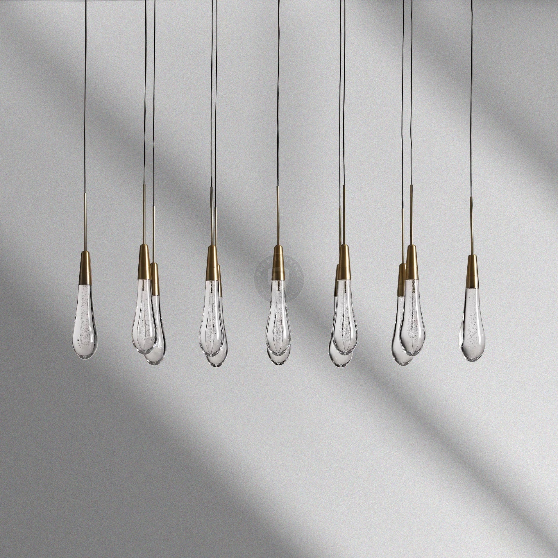 Soltaire Linear Chandelier 37“ 50” 60“ 70 87” 120“
