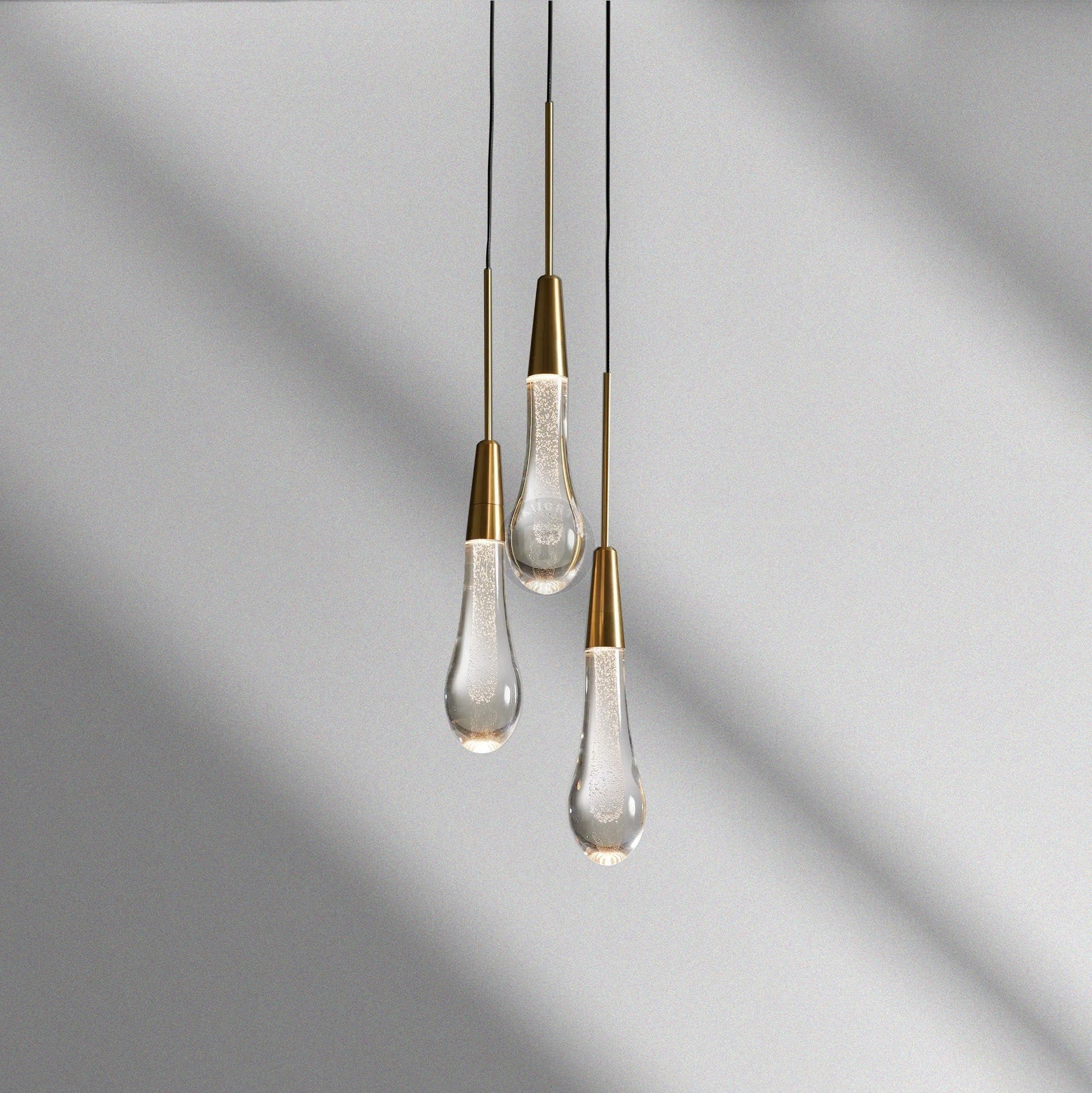 Soltaire Cluster Pendant