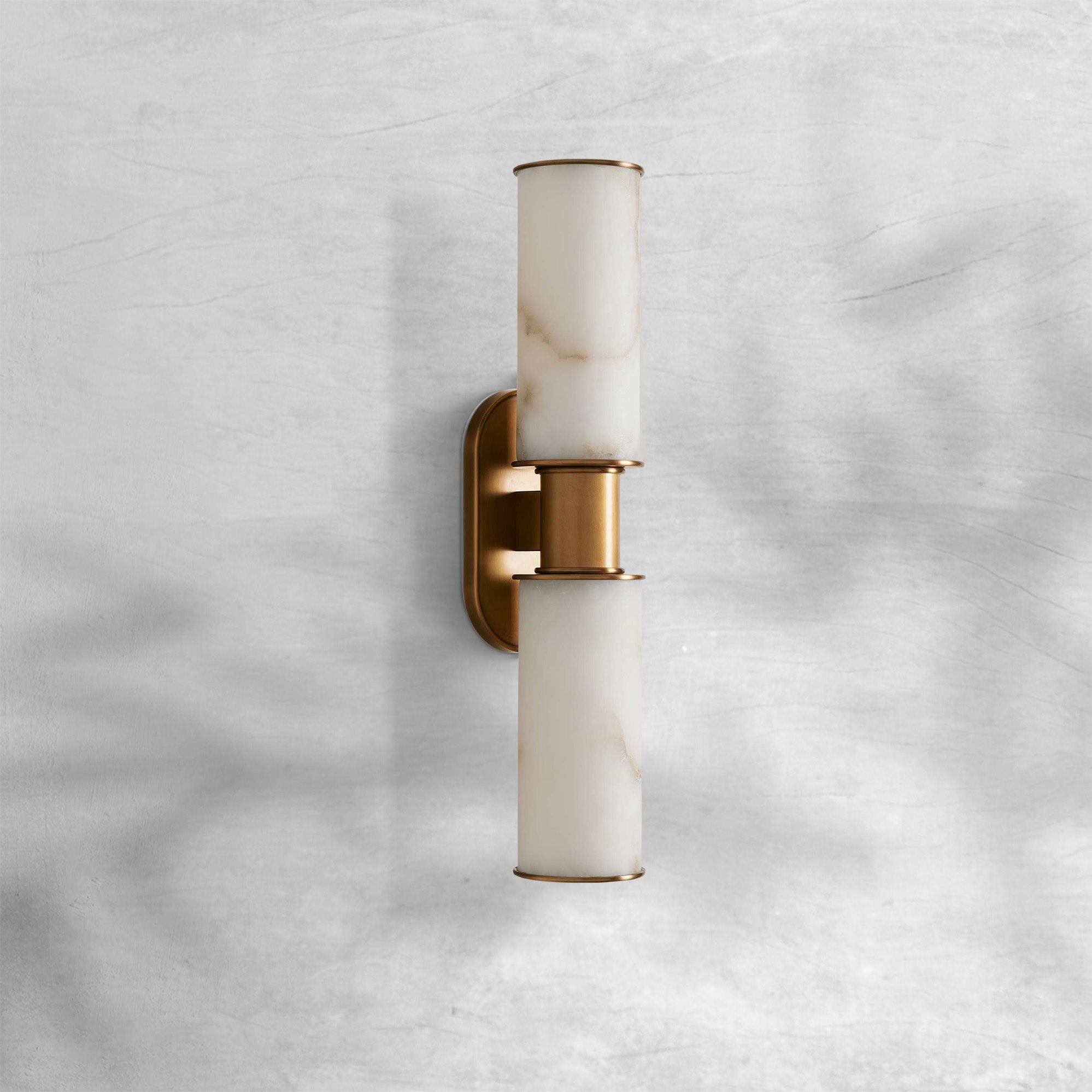 Harlin 2 - Light Wall Sconce in Alabaster - Arialamps