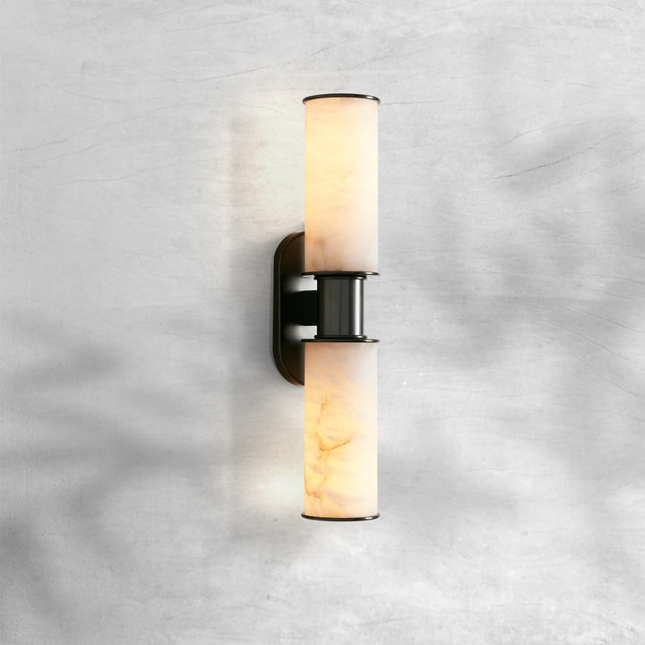 Harlin 2 - Light Wall Sconce in Alabaster - Arialamps