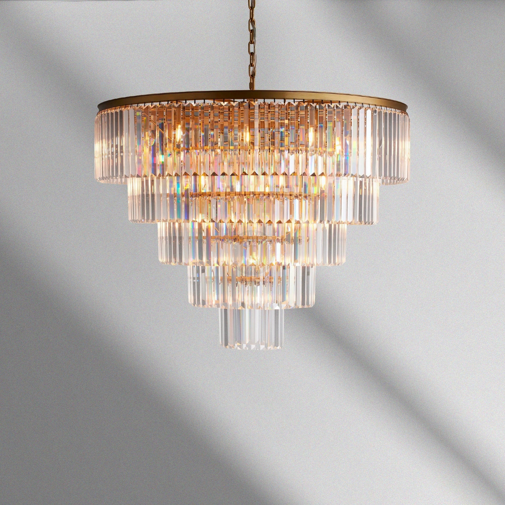 Leyland Tiered Round Chandelier