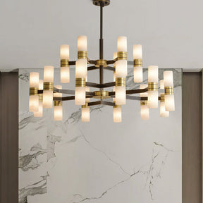 Aria Morala Marble Round Chandelier