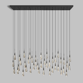 Soltaire Linear Chandelier 37'' 50'' 70'' 87"W 120"W