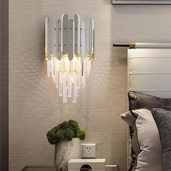 Aria April Crystal Wall Sconce