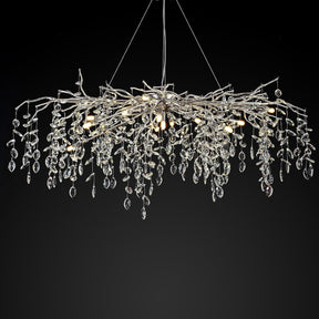 Raindrop Tree Branch Chandelier 23" 47"