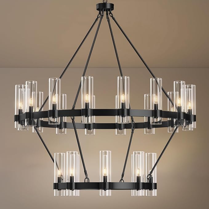 Frolyn Wagon Wheel Chandelier