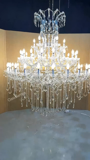 Maria Theresa 49 Light 60" Wide Crystal Chandelier with Clear Royal Cut Crystals