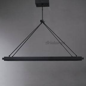 Aria Pera Rectangular Chandelier 48"/62"