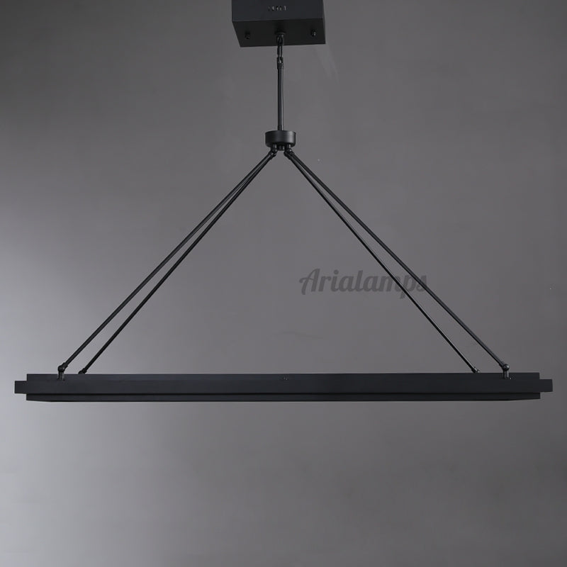 Aria Pera Rectangular Chandelier 48"/62"