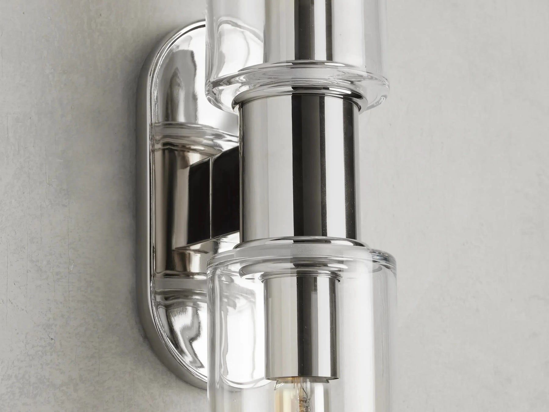 Harlin 2-Light Wall Sconce in Clear