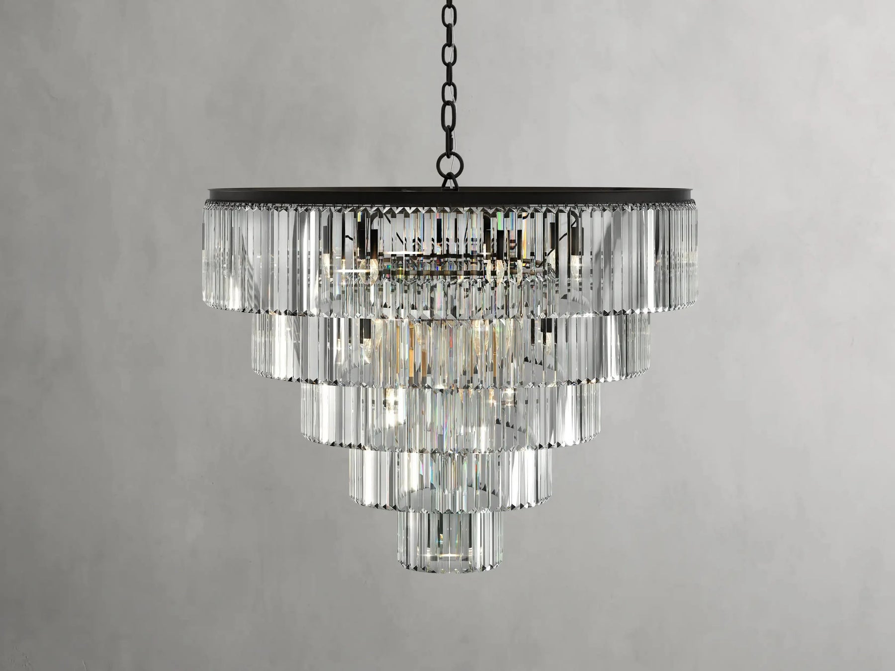 Leyland Tiered Round Chandelier