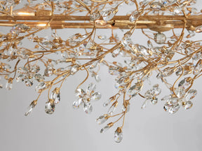 Fiore Oval Chandelier 62''74''