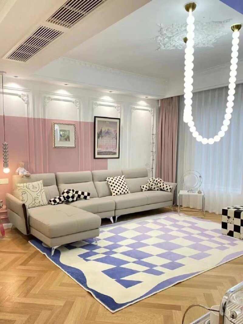 Modern Creative Pearl Necklace Chandelier