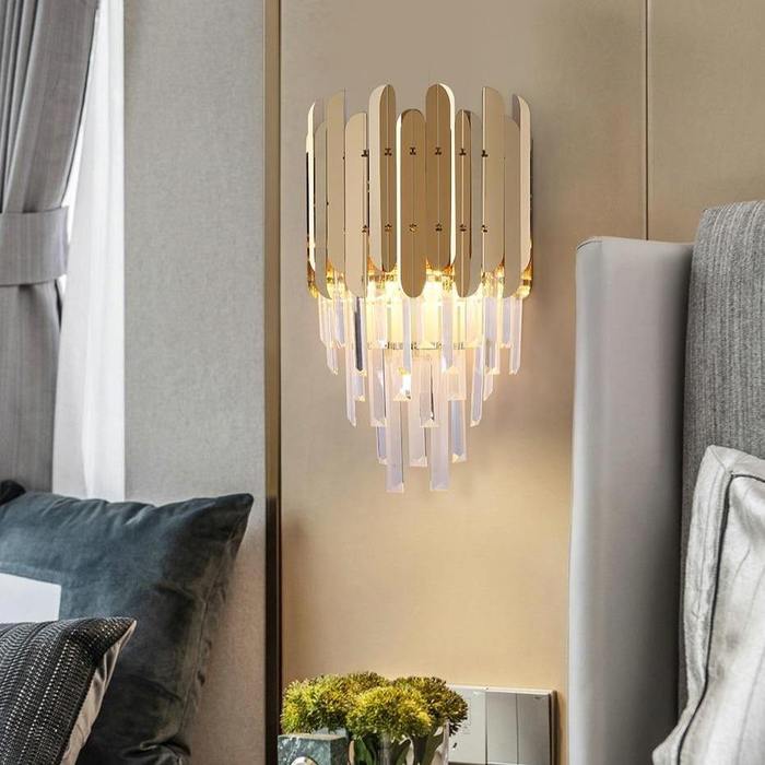 Aria April Crystal Wall Sconce