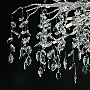 Raindrop Tree Branch Chandelier 23" 47"