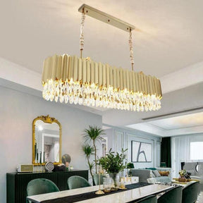 Aria April Dining Room Chandelier Gold