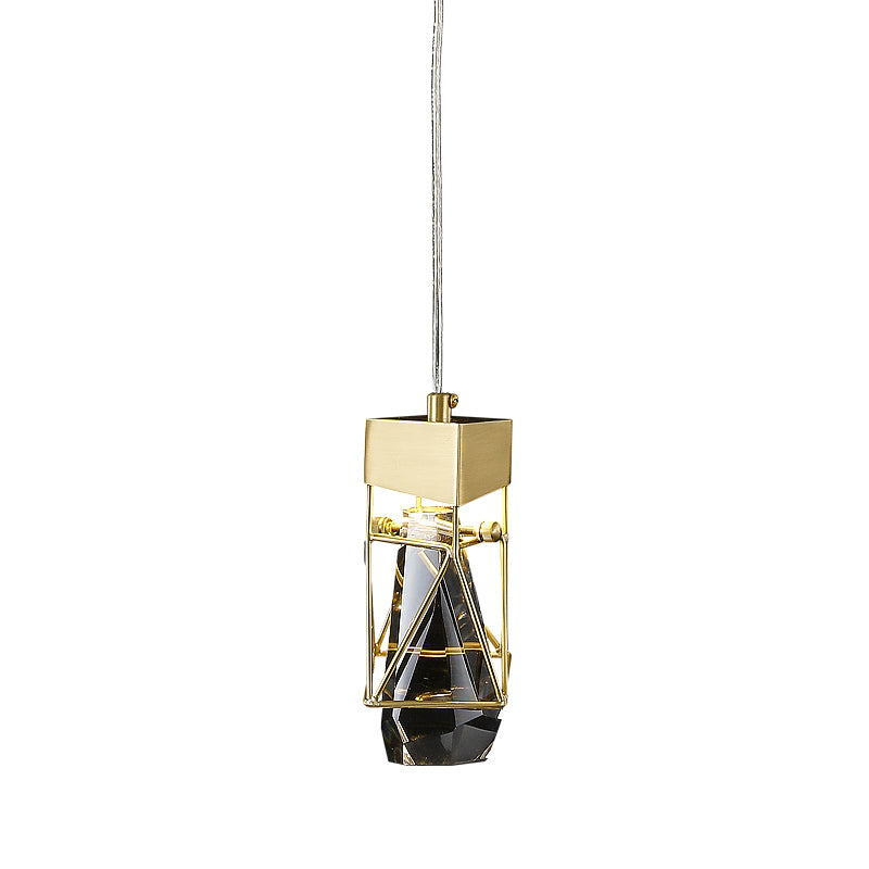 Irregular Modern Crystal Pendant Chandelier 1 Lights