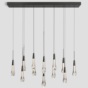 Soltaire Linear Chandelier 37'' 70''W