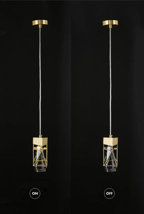 Irregular Modern Crystal Pendant Chandelier 1 Lights