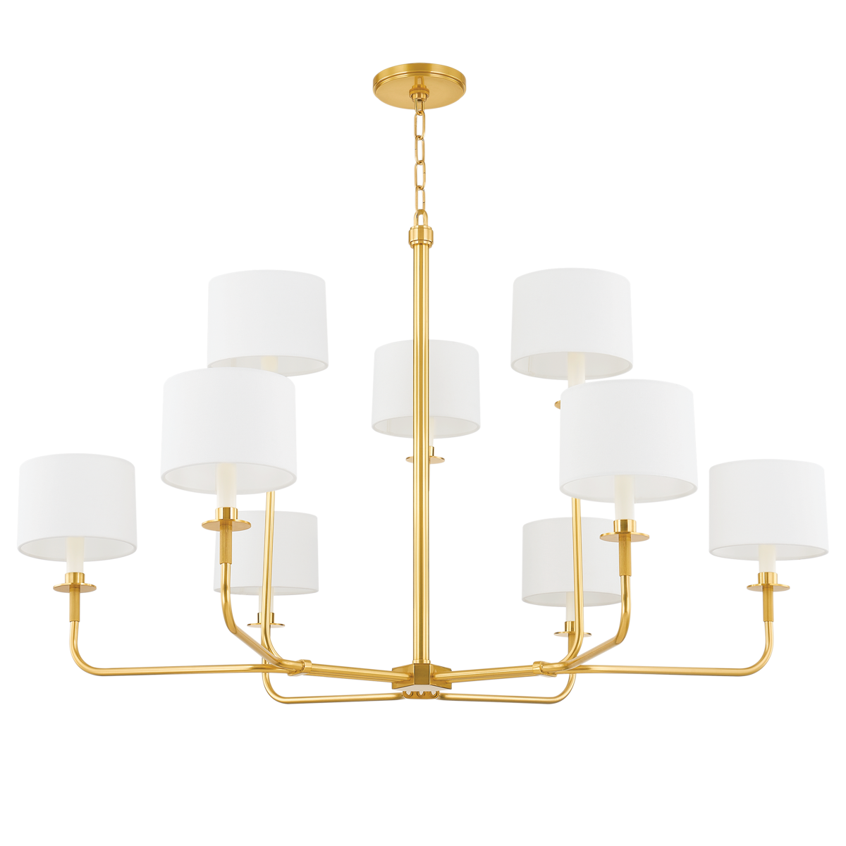 Paramus Clear Functional Design Chandelier