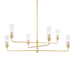 Halifax Clear Functional Design Chandelier