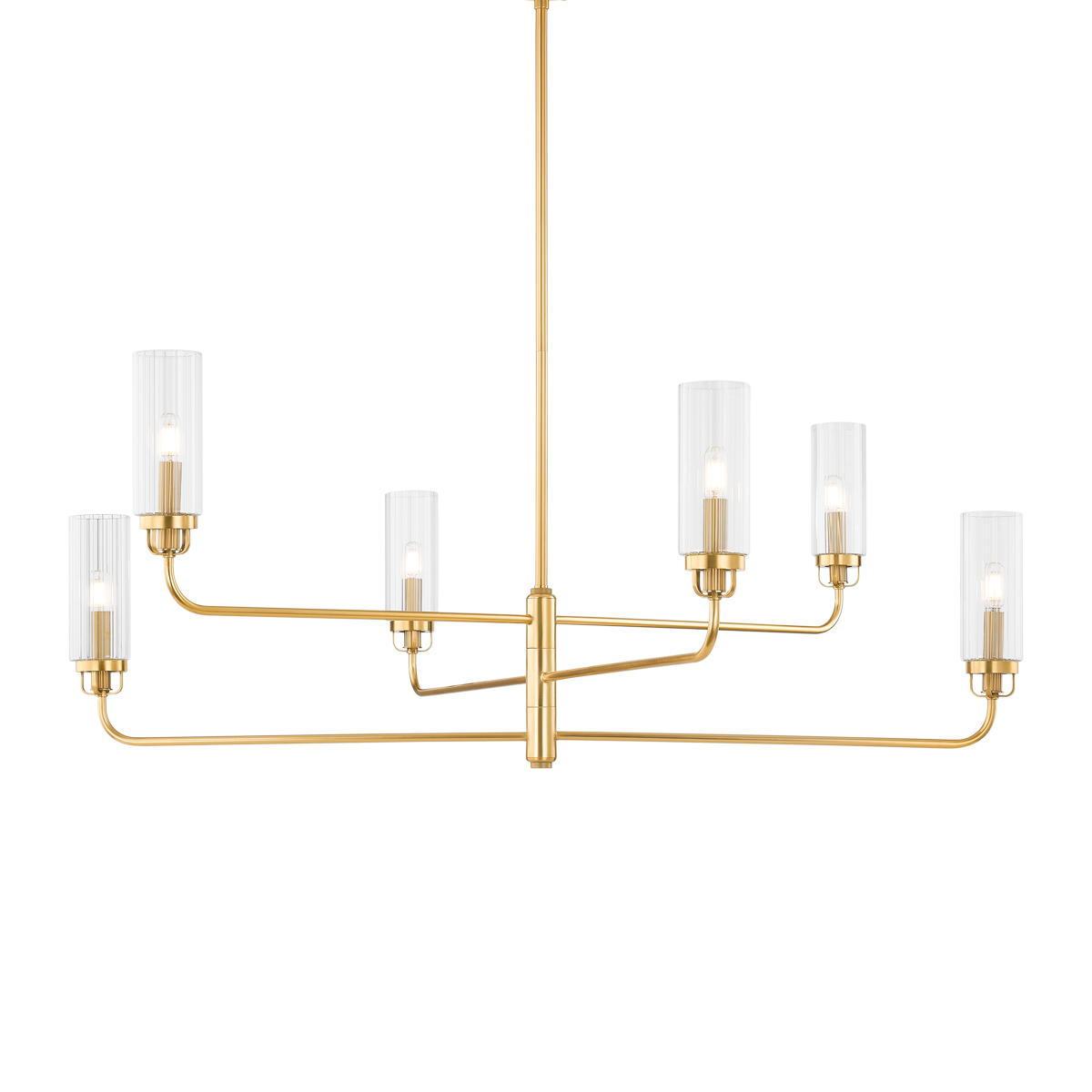 Halifax Clear Functional Design Chandelier